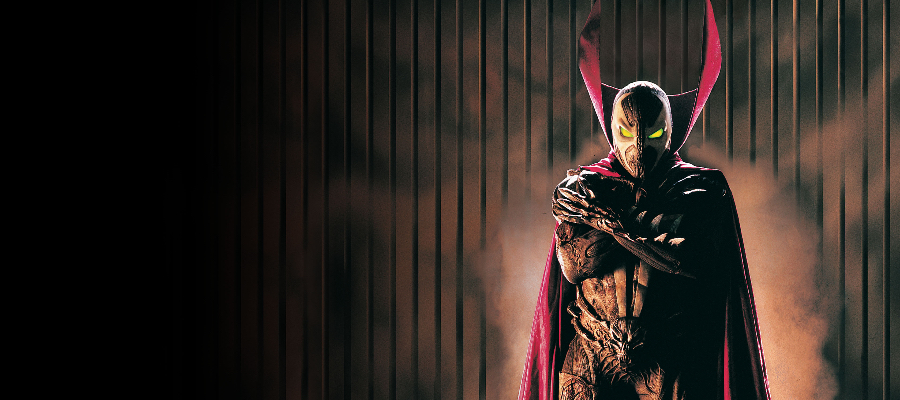 Todd McFarlane's Spawn dominates the scene in the '90s comic book movie.
