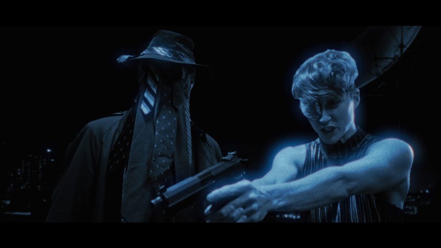 Tie Man and Margie in a scene from Tie Man
