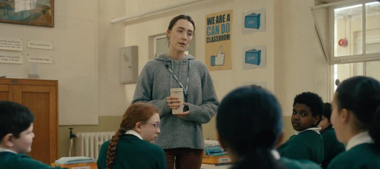 Saoirse Ronan's Maria teaching in Bad Apples.