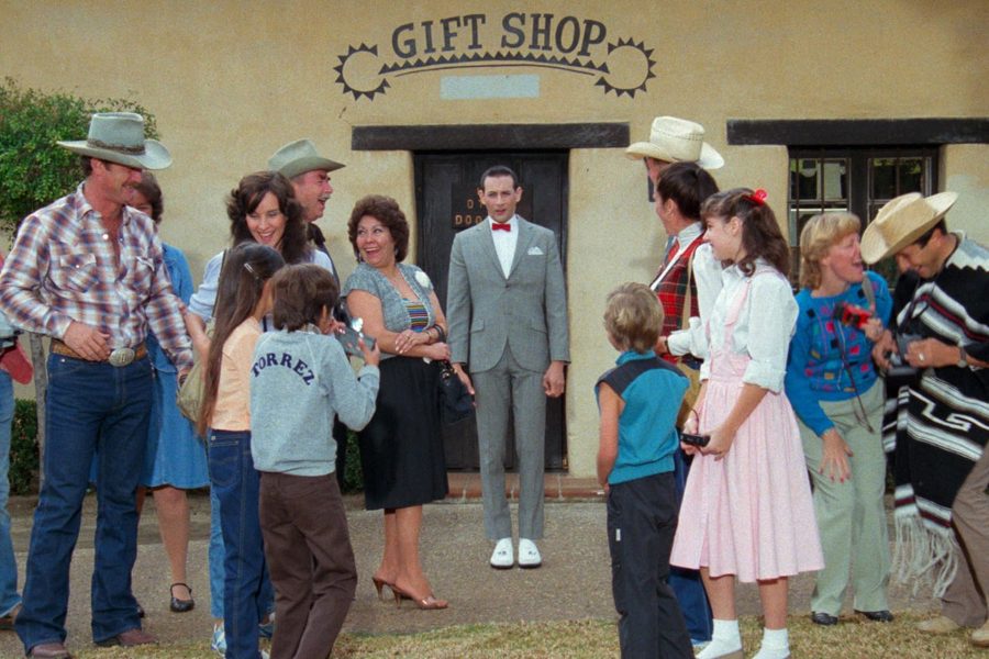 Pee-Wee Herman makes a shocking discovery about the Alamo during his Big Adventure